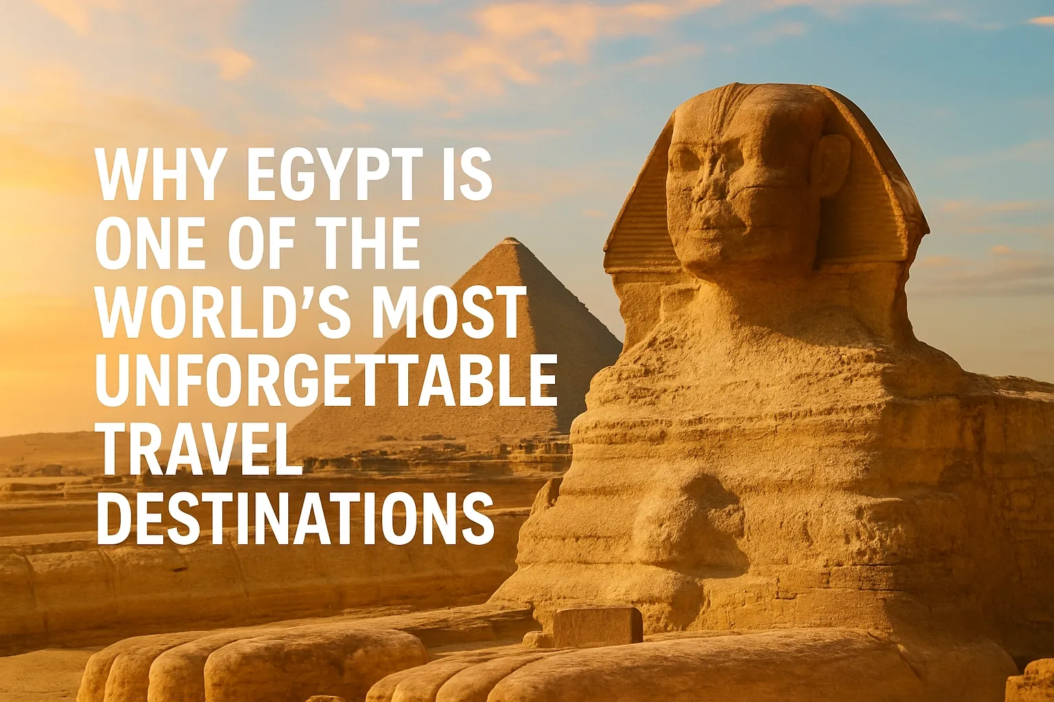 Why Egypt Is One of the World’s Most Unforgettable Travel Destinations