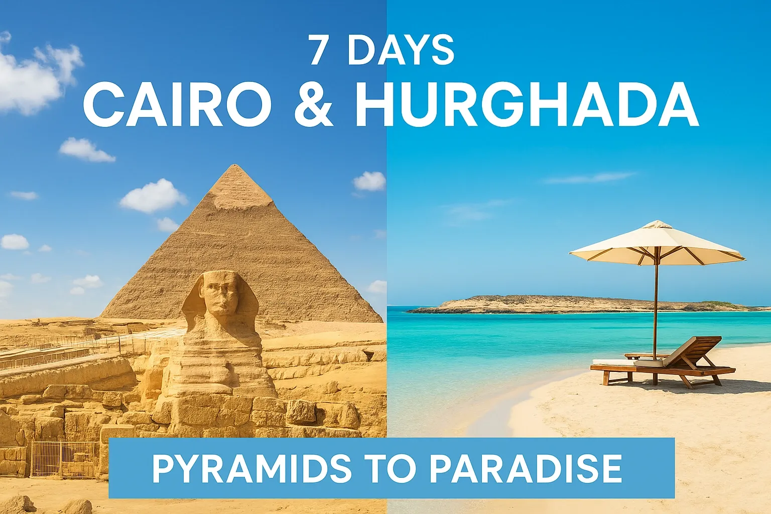 7 Days Cairo & Hurghada Escape – From Ancient Wonders to the Red Sea Paradise