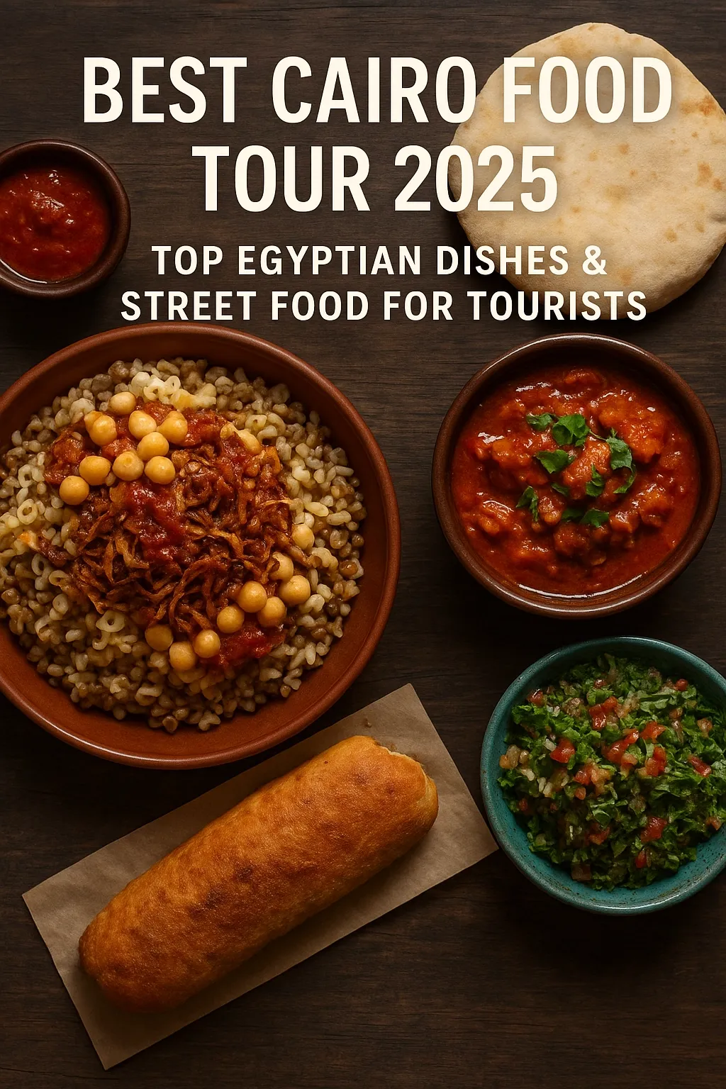 Best Cairo Food Tour 2025 – Top Egyptian Dishes & Street Food for Tourists